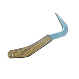 HOOF PICK (WOODEN HANDLE)