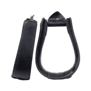 Western Rawhide Bell Stirrups