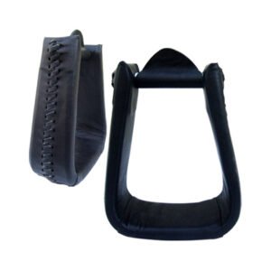Western Rawhide Bell Stirrups