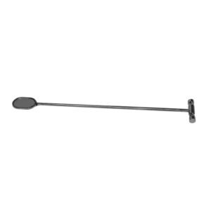 Mouth Mirror, T-Handle, 19″ Long, Oval Mirror