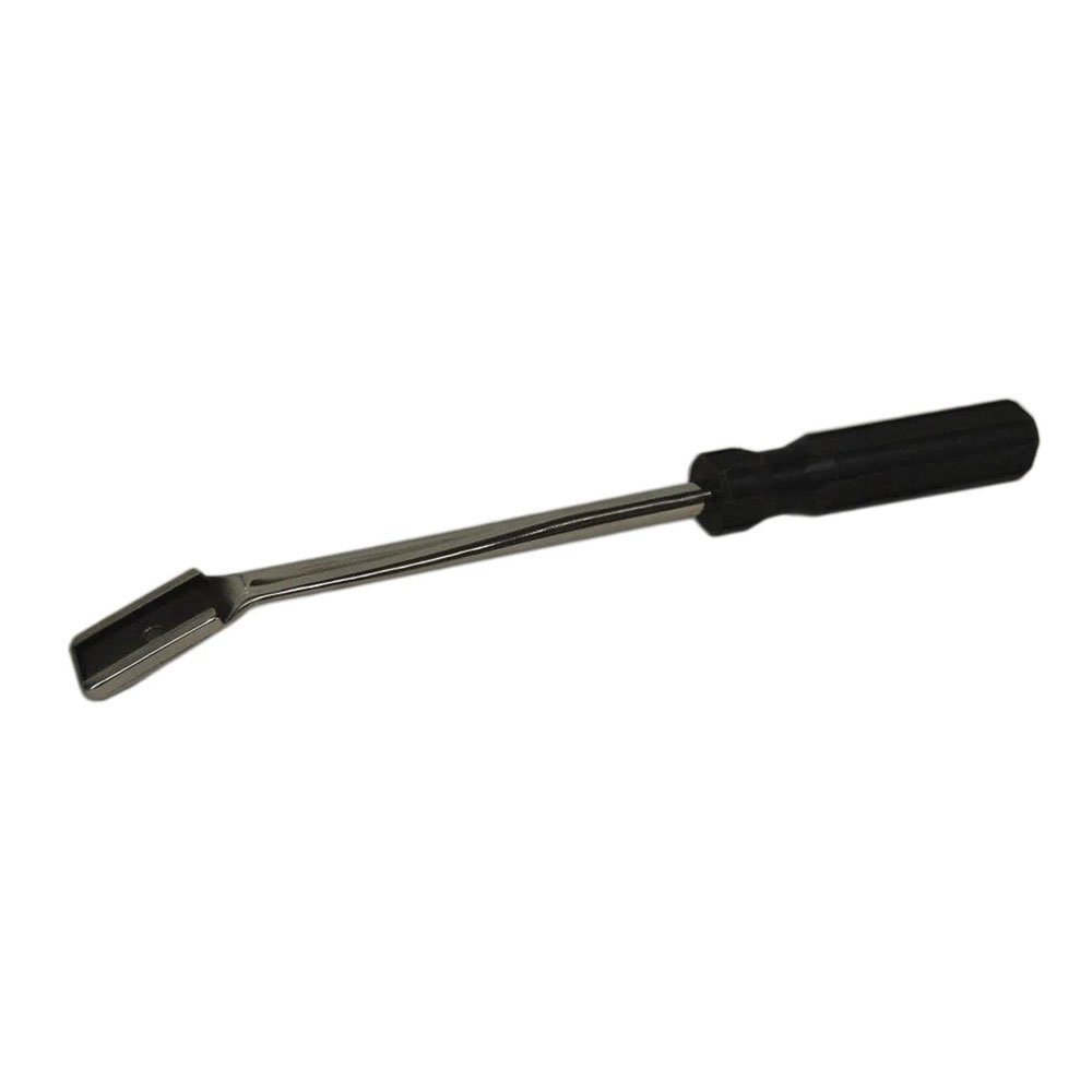 The Edge Equine™ Dental Float, -27 Degree Head Angle, 1/2″ Stainless Tubing, E-Series 50 mm (2″) Blade