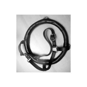 Dental-Halter covered with leather