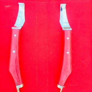 Special hoof knife easy grip handle